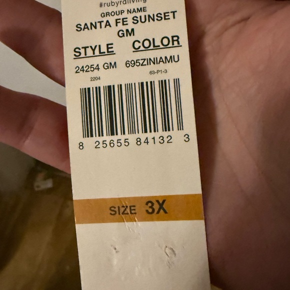 Ruby Rd. Multicolor Striped Blouse - Picture 5 of 5